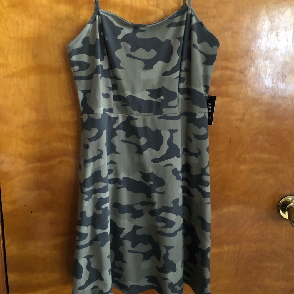 Express Women’s Camo Skater dress